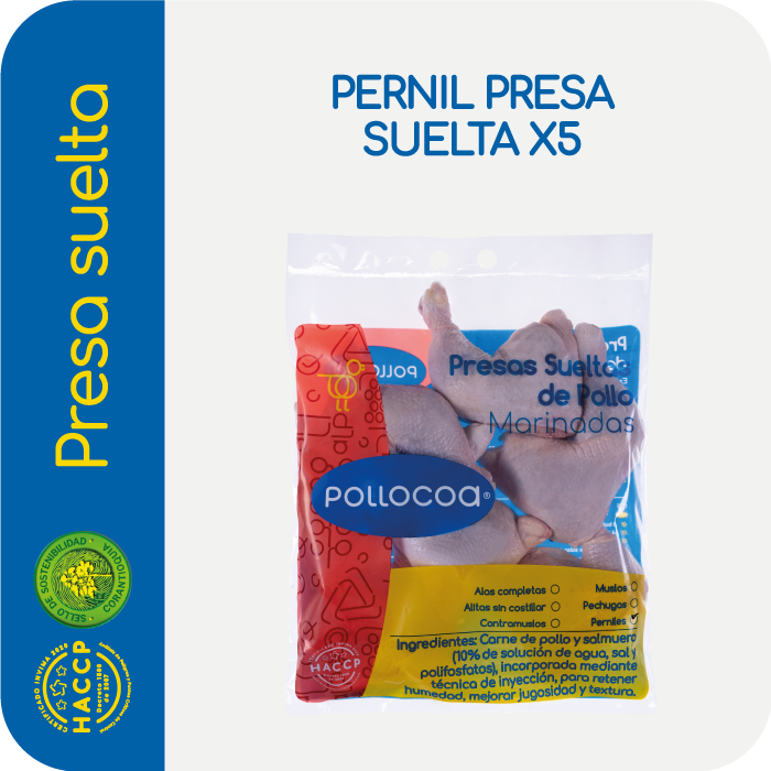 PERNIL PRESA SUELTA X5