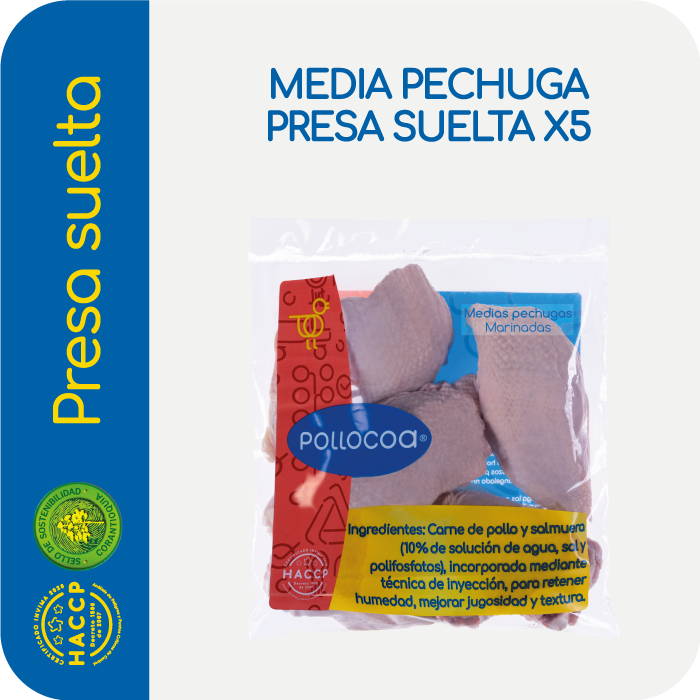 MEDIA PECHUGA PRESA SUELTA X 5